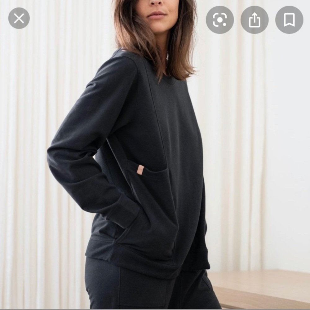 Pima Alpaca Sweater with Pockets!